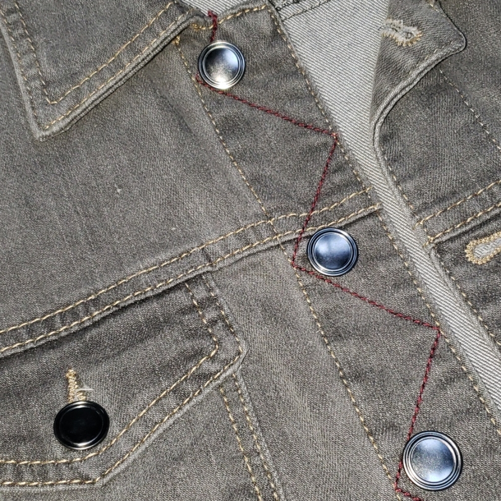 Grey Jean Jacket - Picture 8 of 8